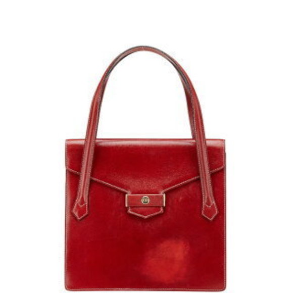 Dior handbag red leather - Picture 1 of 8